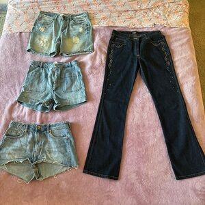 Jeans and shorts bundle!